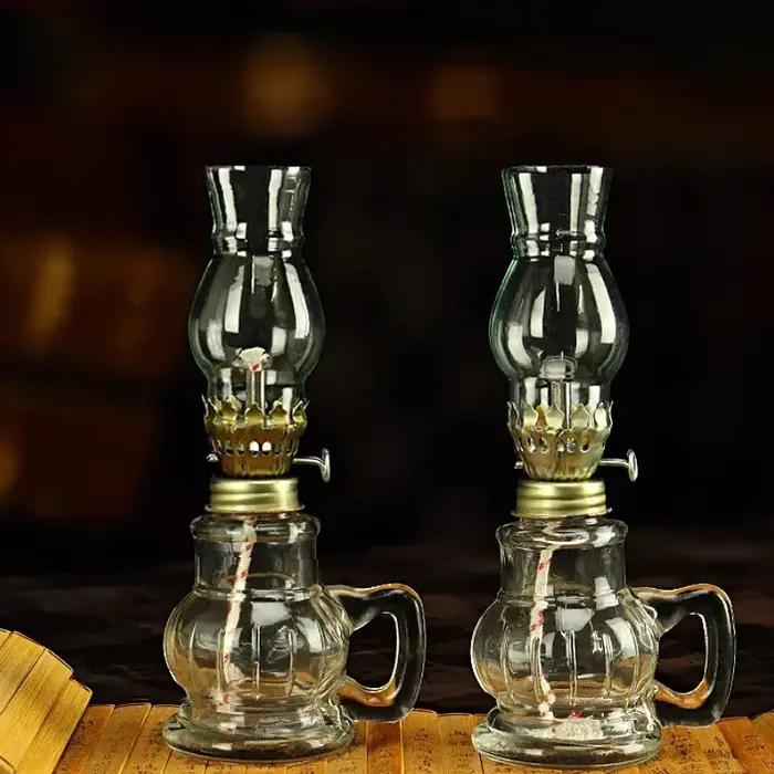 1 pièces rétro vintage lampe à kérosène chandelier ornements coupe-vent