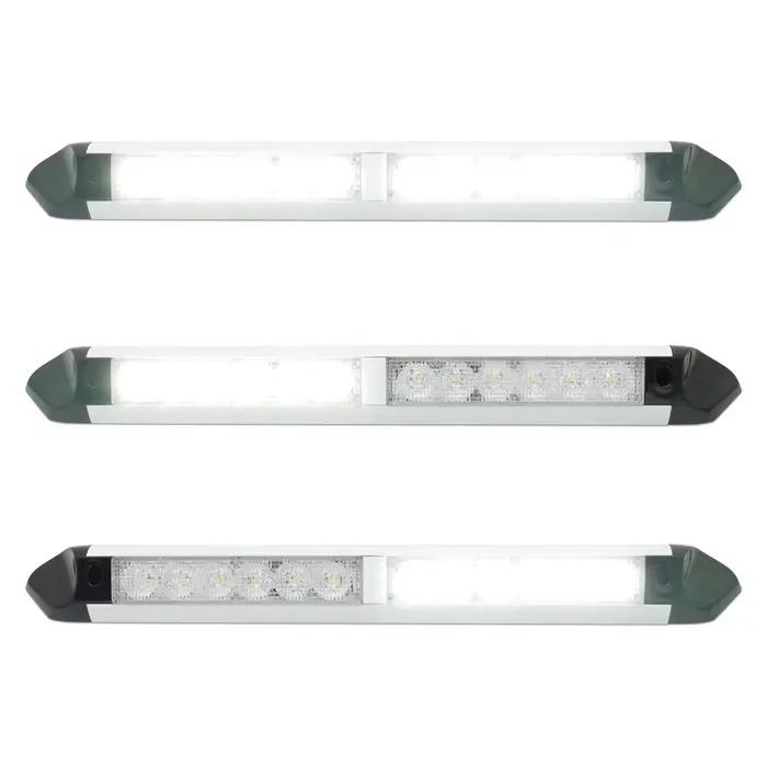 RV Camper LED auvent lumière 12LED Camping en plein air barre lumineuse caravane lampes extérieures étanche pour camping-car Van voyage remorque