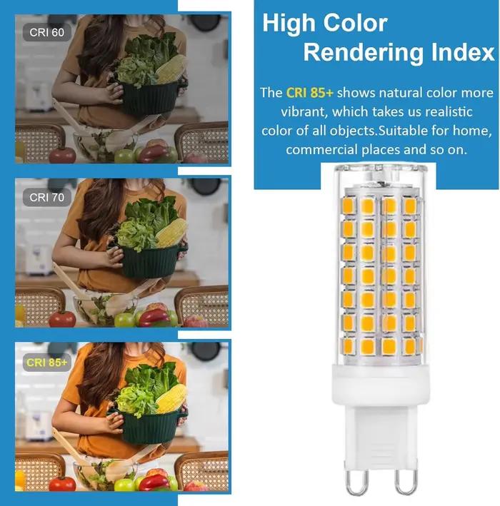 Ampoules LED G9 18W 15W 12W 9W 7W 220V 230V 240V Blanc Chaud à Froid Salon Bureau Cuisine Occasions Spéciales
