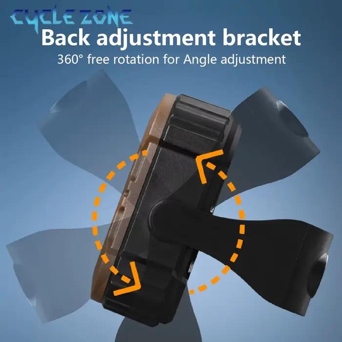 Lampe de travail à charge solaire 360 ° Projecteur rotatif Portable pour tente