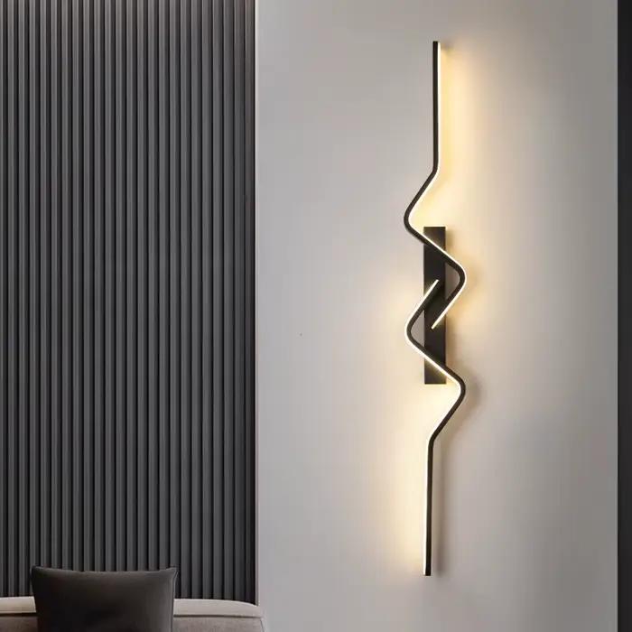 Escalier moderne applique murale nordique salon lumières