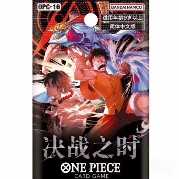 One Piece SC OPC16 : Pack de Cartes Booster Supplémentaire OPCG pour la Bataille Déterminante – Boîte Originale de Collection – Disponible le 30 Mai