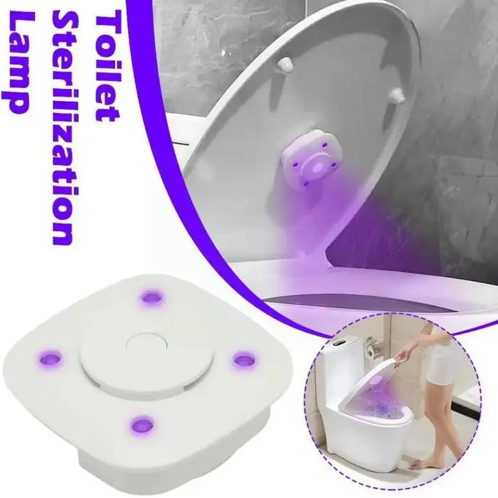 Stérilisateur de toilettes UV, électrique intelligent, nettoyeur de toilettes, aromathérapie, lampe UV étanche IPX4 pour toilettes