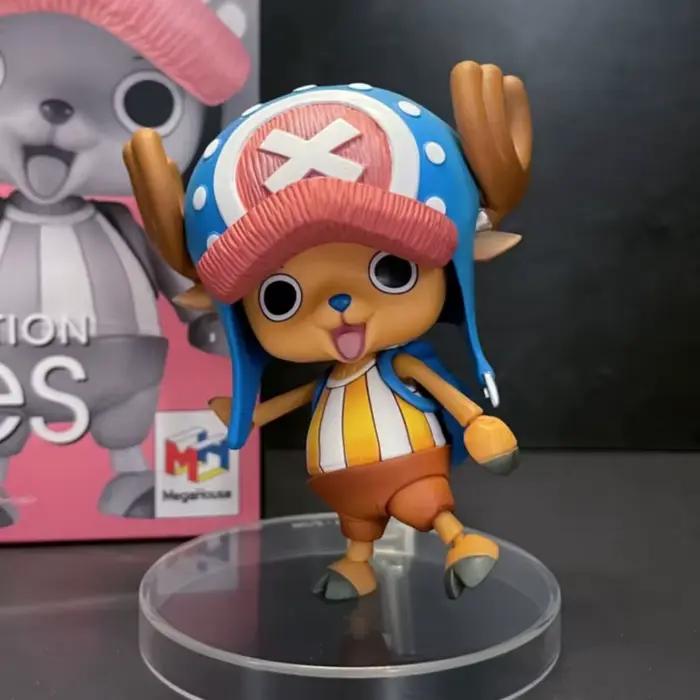 Figurine One Piece Tony Tony Chopper, version Q, deux ans plus tard, objet de collection d'anime, décoration de boîtier PC, jouet tendance pour les fans d'anime