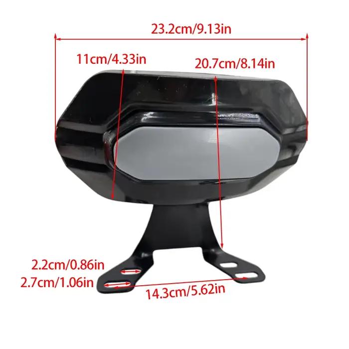 Appuie-dos de Vélo Électrique pour Passager, Pièces de Rechange, Remplacement pour Vélo Électrique, Appuie-dos de Moto Confortable pour Passager