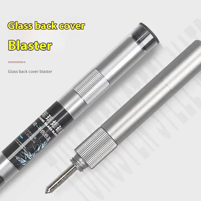 Stylo de sablage stylo de rupture de verre pour téléphone portable boîtier arrière batterie couvercle de verre disjoncteur poinçon central automatique