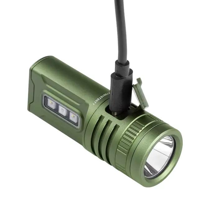 Mini lampe torche multifonction avec LED UV RGB Lumintop GT NANO V6.0 720 lumens 410 mètres avec queue magnétique USB Type