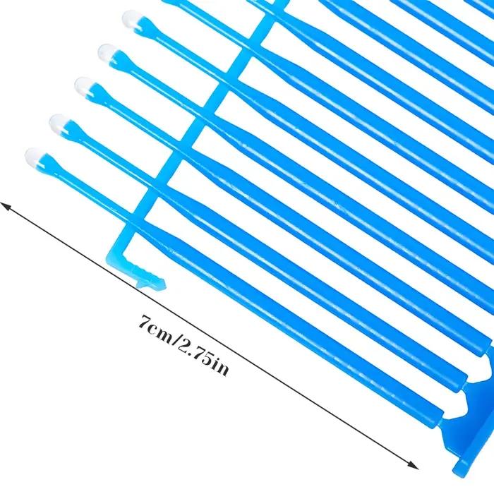 Nouveau 10 pièces/boîte applicateur dentaire bâtons pointe adhésive pour couronne dentaire placage de porcelaine matériaux dentaires jetables brosse applicateur