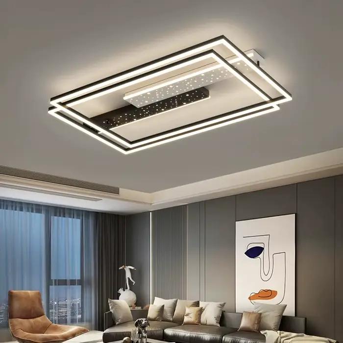 Plafonnier LED Luxueux au Design Moderne