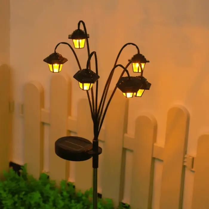 Lampadaire rétro en forme de lumière décorative