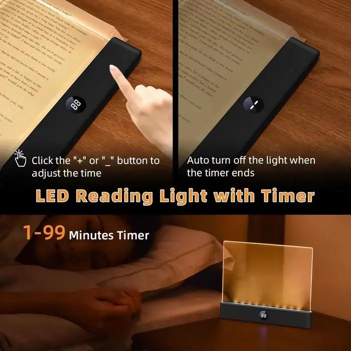 Lampe de lecture LED à panneau plat