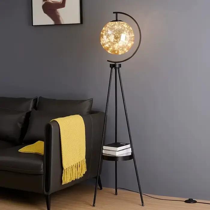 Lampadaire LED de luxe nordique pour salon