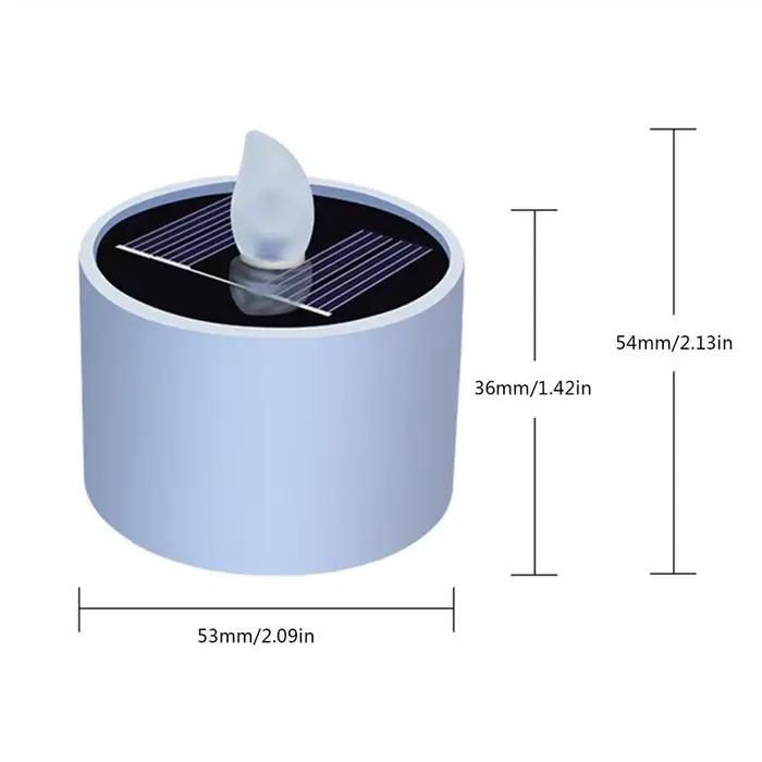 Lampe chauffe-plat solaire à LED