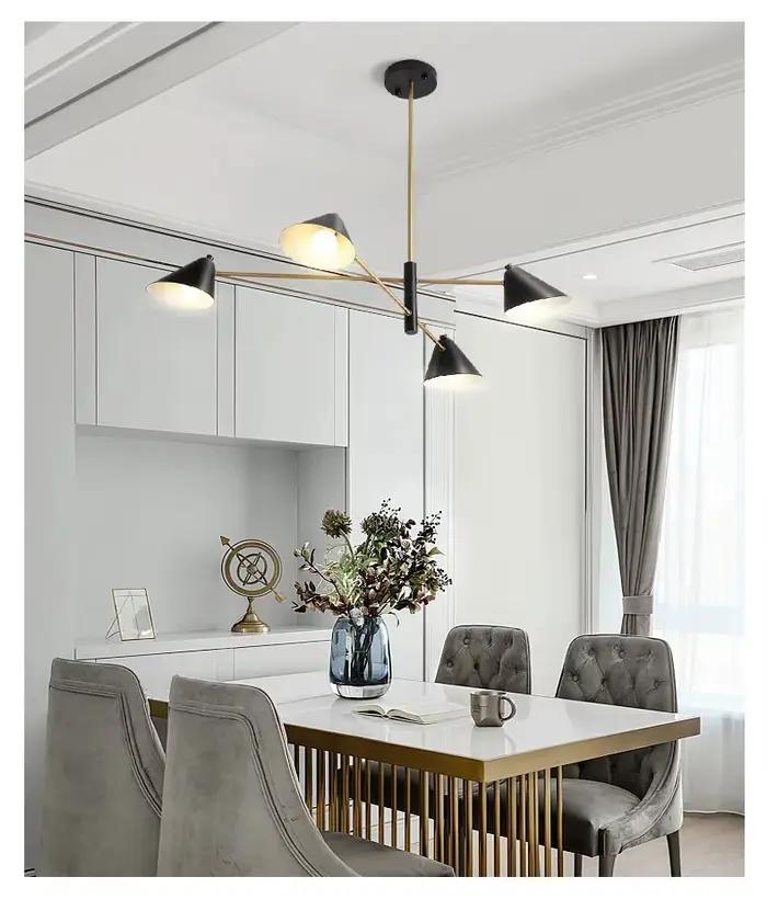 Lampe suspendue moderne en forme de cône