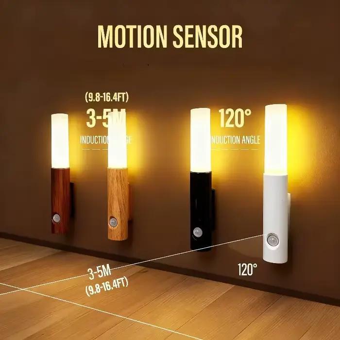 Lampe murale en bois d'intérieur