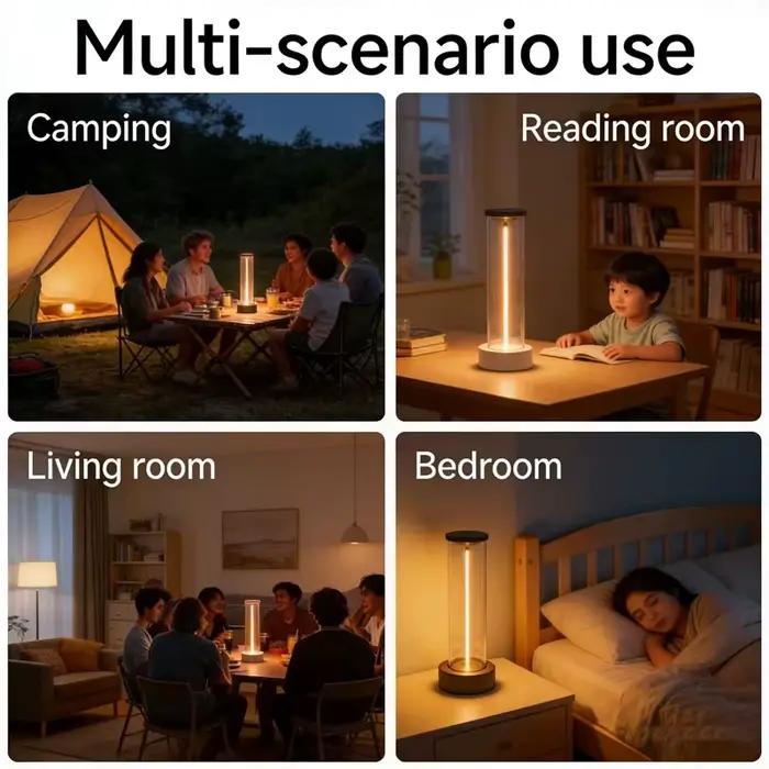 Lampe de bureau LED portable sans fil