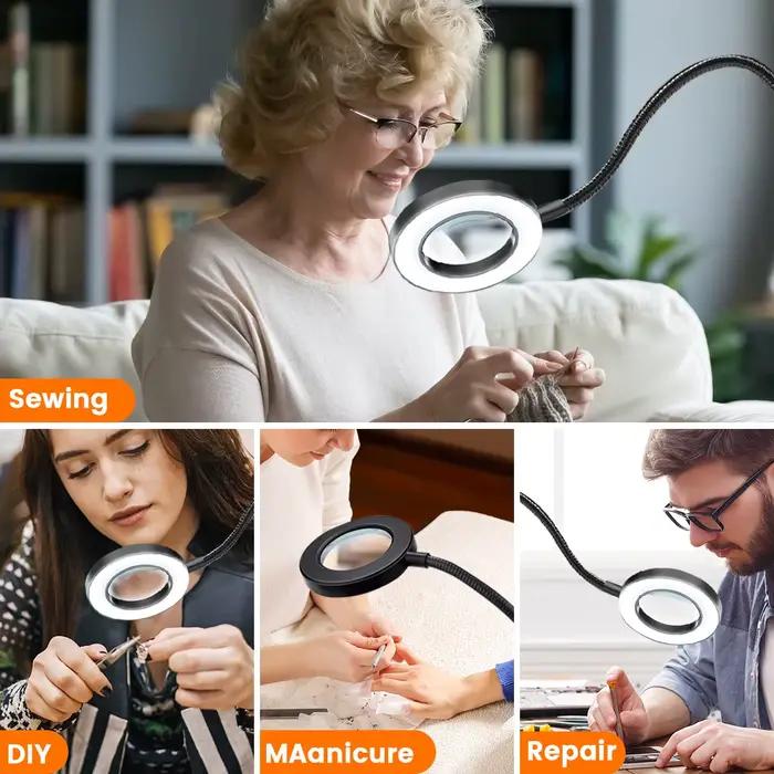 Lampe de bureau Flexible éclairée par LED