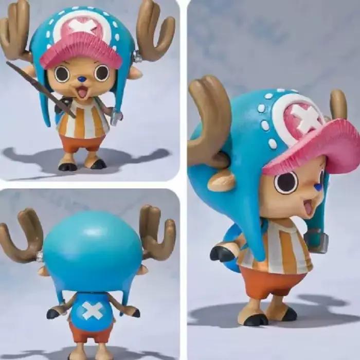 Figurine One Piece Tony Tony Chopper, version Q, deux ans plus tard, objet de collection d'anime, décoration de boîtier PC, jouet tendance pour les fans d'anime