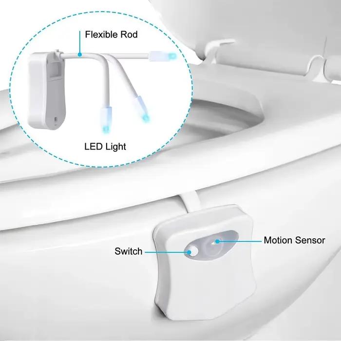 Lampe de nuit LED sans fil HOMEFISH avec détecteur de mouvement