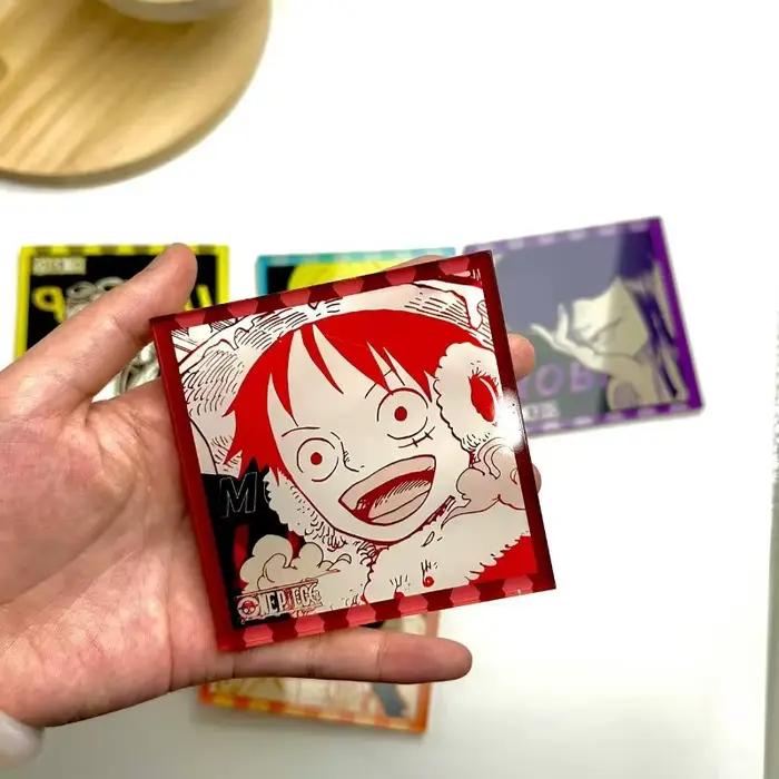 Figurines One Piece Luffy Zoro et Nami, dessin animé mignon et élégant, décoration personnalisée de grande valeur pour le salon et la chambre à coucher, cadeau