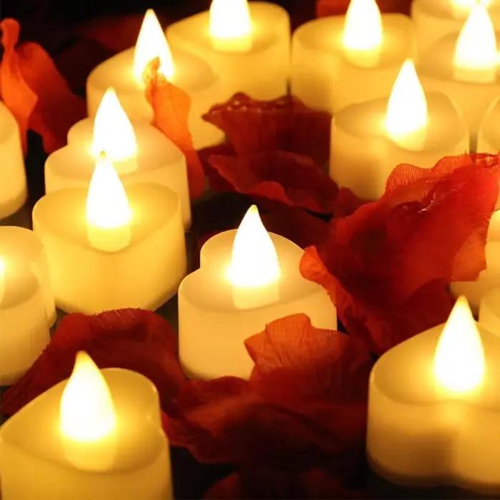 Bougie LED sans flamme pour la maison