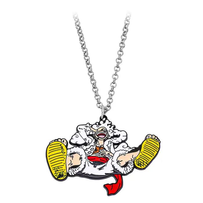 Collier pendentif Super Saiyan One Piece, accessoires de bijoux cool, cadeau pour les fans d'anime japonais