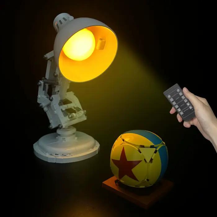 LYBMTWF Ensemble de lumières LED 21357 adapté aux blocs de construction lego Luxo Jr., jouets de bricolage (modèle non inclus)
