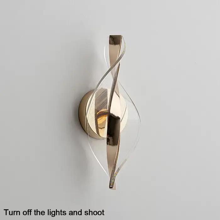 Applique murale LED nordique moderne pour éclairage intérieur de cuisine salon chambre à coucher entrée étude lumineuse et décorative