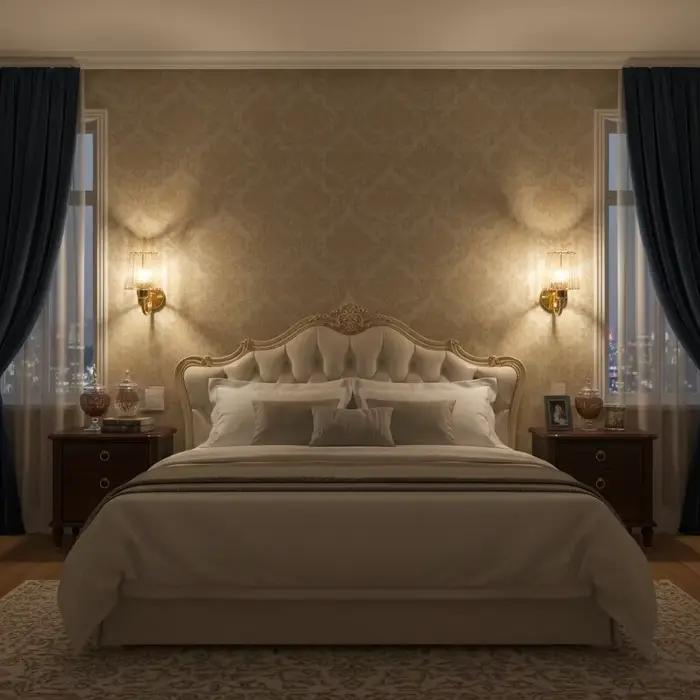 Lampe murale en verre de luxe