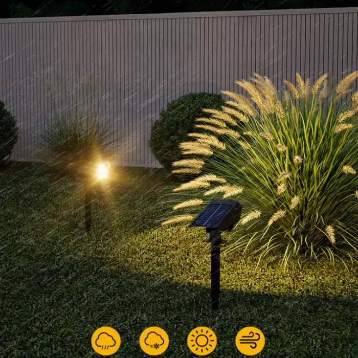 Projecteurs solaires d'extérieur étanches