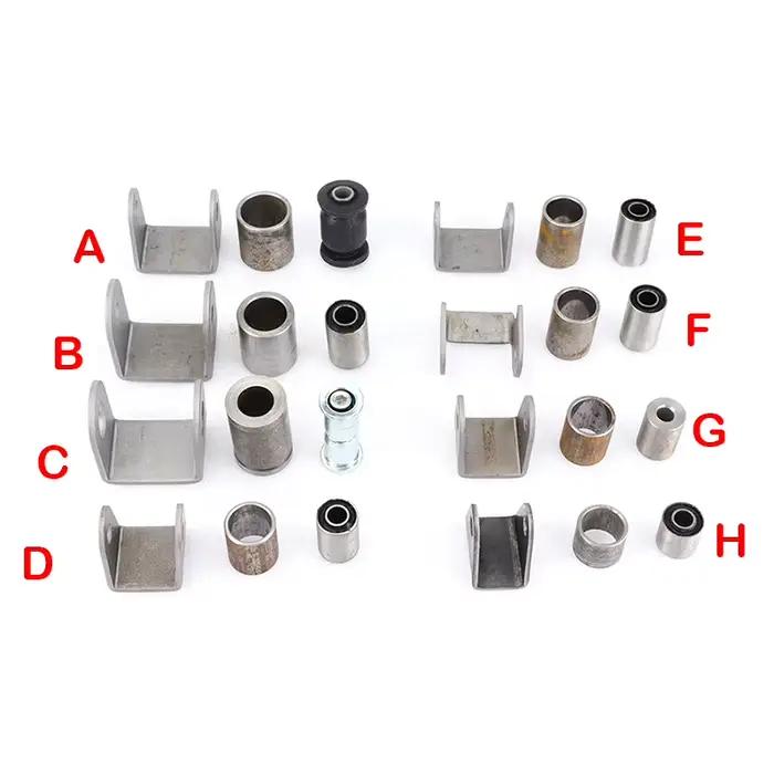 Supports de montage de bras oscillant avec bagues, Kit de cosses suspendues adaptées à ATV Go Kart UTV Buggy Quad Bike Scooter, accessoires de Suspension