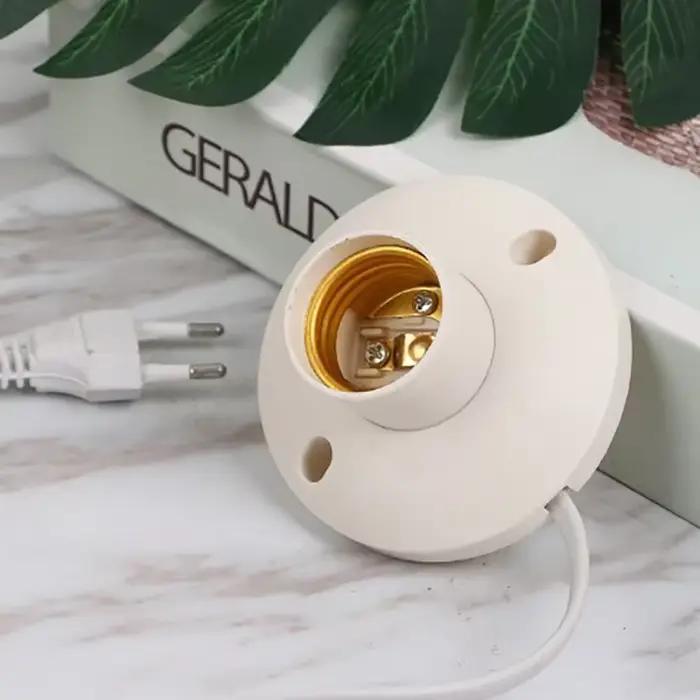 Support de lampe LED avec ampoule E27 pour lampe de table élégant et moderne pour chambre à coucher et salon occaions spéciales