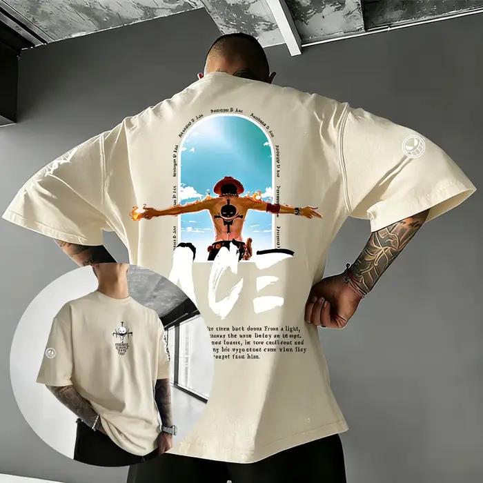 T-shirt Anime One Piece Homme Femme Manches Courtes Coton Hauts 2026 Nouvelle Collection Été Y2K T-shirt Graphique Streetwear Décontracté Mode Quotidienne