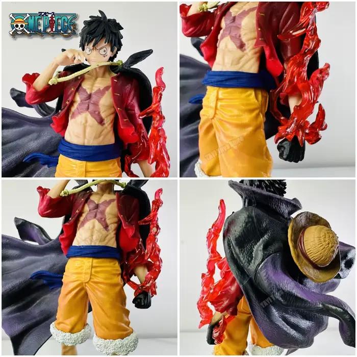Figurine One Piece Monkey D Luffy, dieu du soleil, Intérieur a, modèle en PVC, collection de beurre, jouet cadeau pour enfants, 17cm
