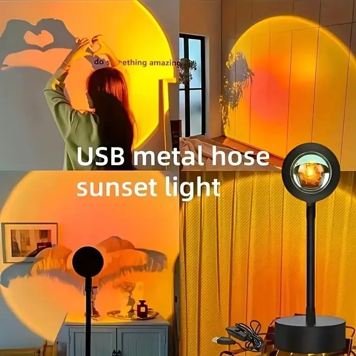 Lampe de coucher de soleil LED