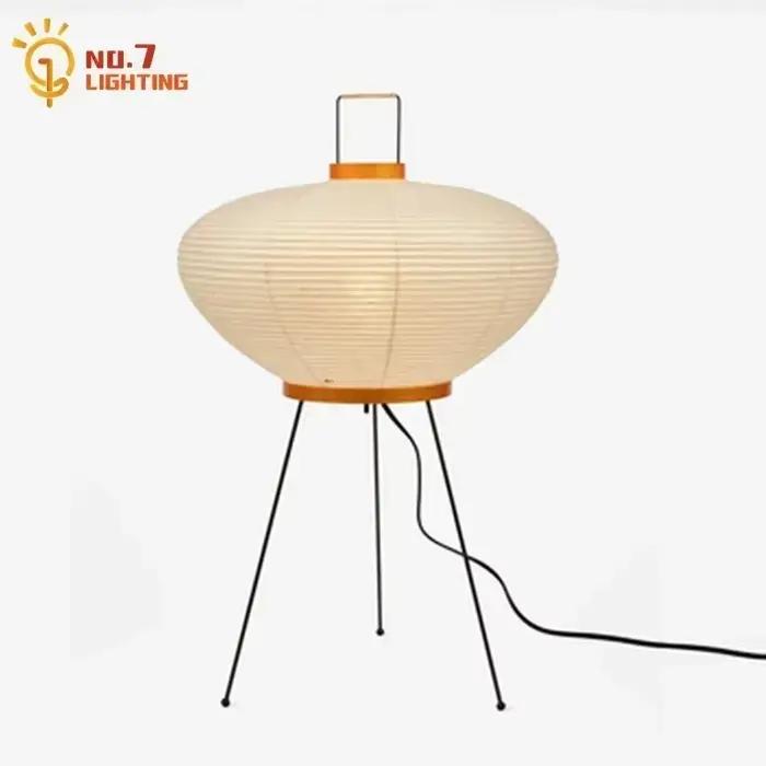 Lampe de Table LED en Papier de Riz