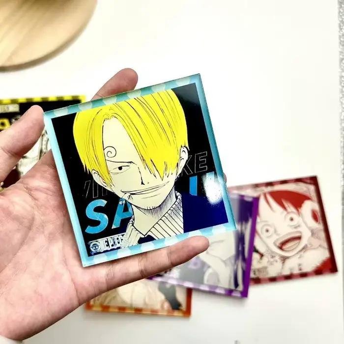 Figurines One Piece Luffy Zoro et Nami, dessin animé mignon et élégant, décoration personnalisée de grande valeur pour le salon et la chambre à coucher, cadeau