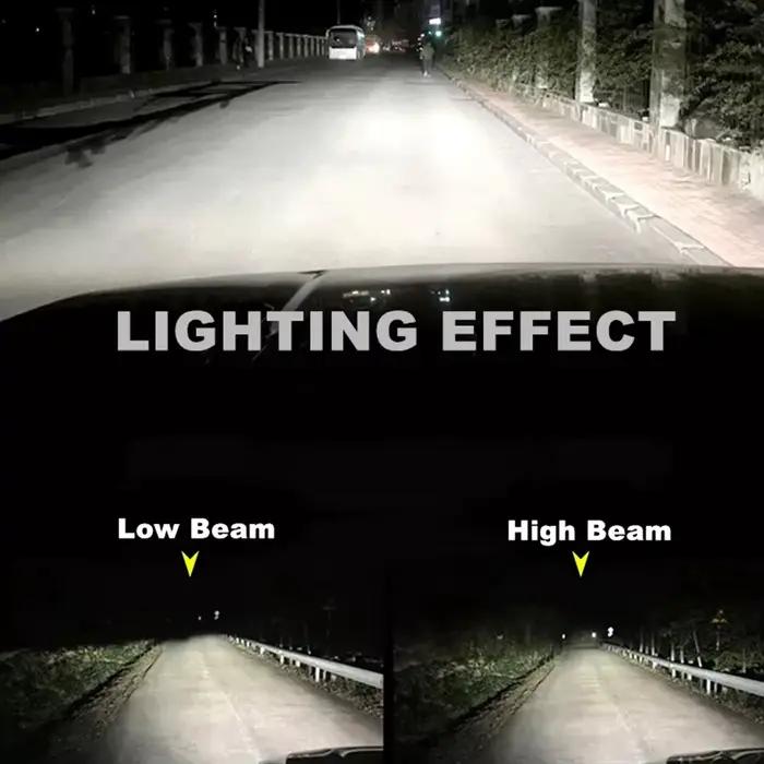 Lampe LED H7 avec puce SAMSUNG CSP H4 9005/HB3 9006/HB4 H11 H8 H1, ampoules de voiture 15000LM 80W 6500k