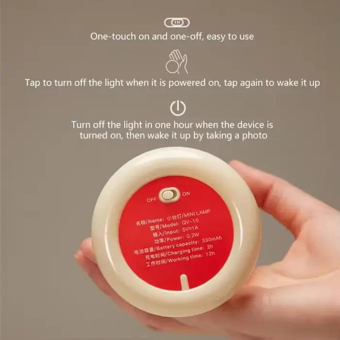 Mini lampe de nuit créative LED