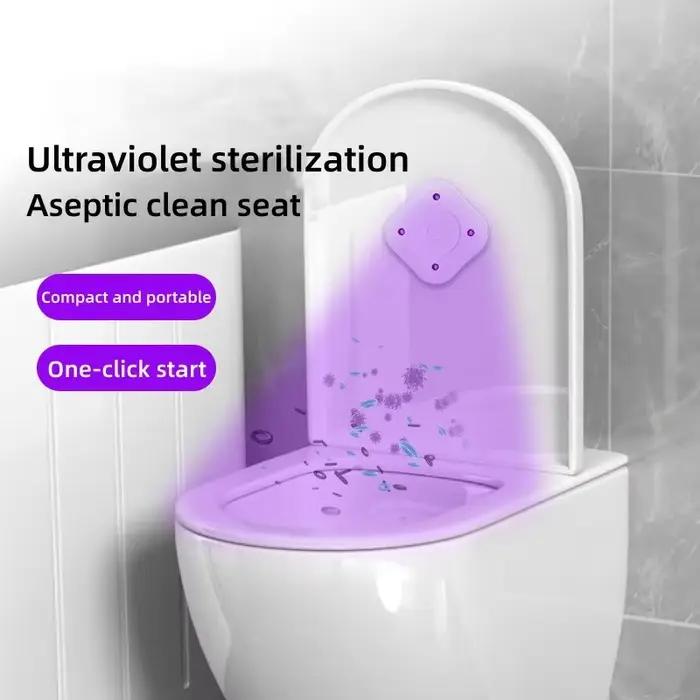 Stérilisateur de toilettes UV, électrique intelligent, nettoyeur de toilettes, aromathérapie, lampe UV étanche IPX4 pour toilettes