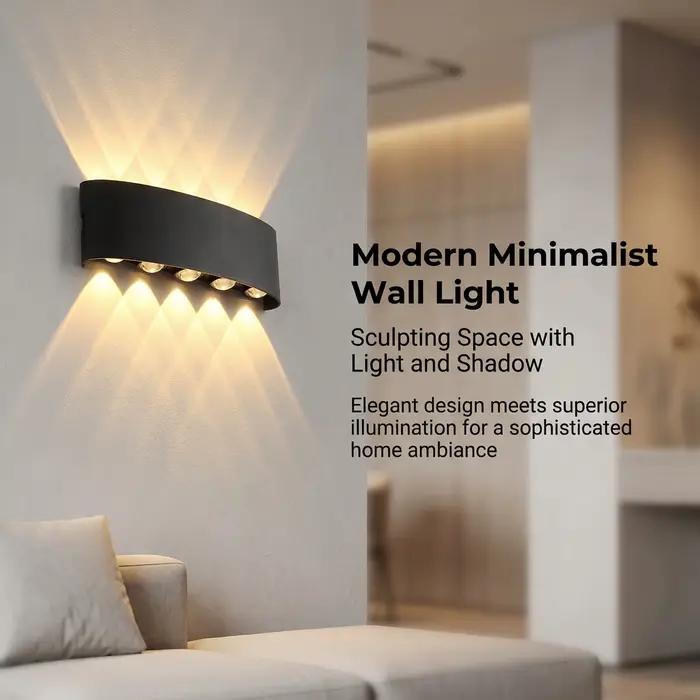 Appliques murales LED 2W/4W/6W/8W/10W