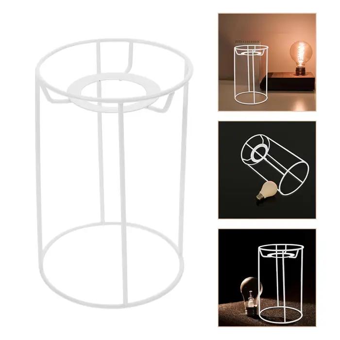 Lampe de Table lustre support abat-jour cadre Cage ventilateur de plafond vis prise de lumière poulet
