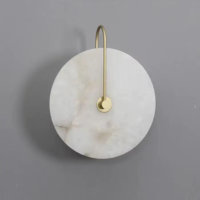 Mur LED en marbre lumières allée couloir