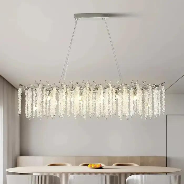 Lustre LED de luxe de styliste français K9