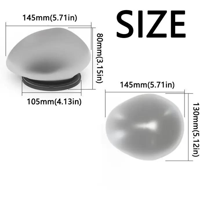 Lampe solaire en forme de galet