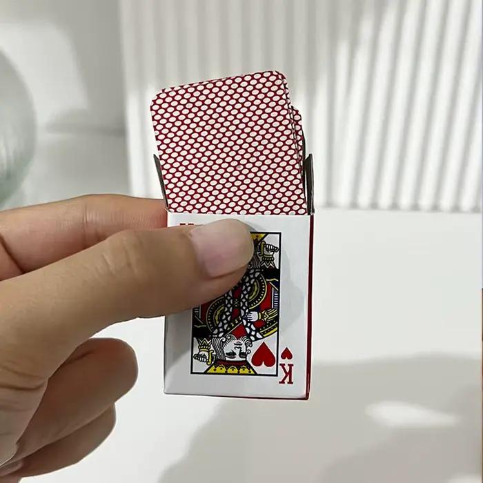 Mini cartes à jouer au poker pour enfants et adultes, fournitures de jeux de fête, cadeaux amusants, divertissement éducatif, nouveauté