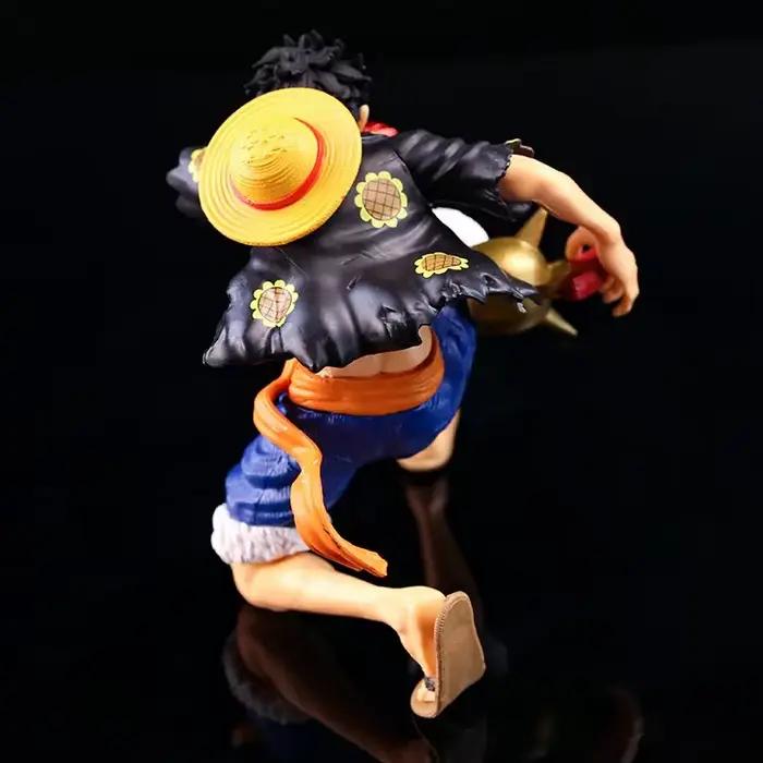 Figurine d'action Luffy One Piece Anime, modèle de collection agenouillé, jouet décoratif, cadeau d'anniversaire, figurine Anime 2026