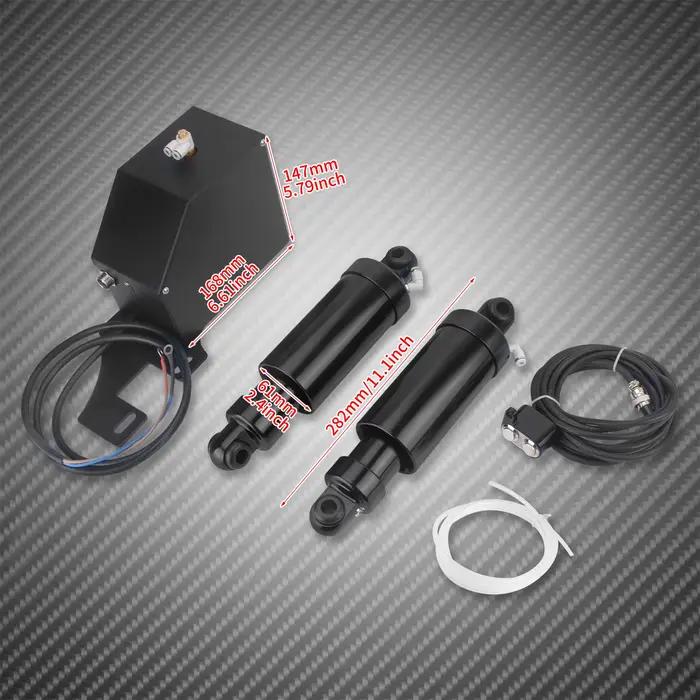 Analyste de suspension pneumatique arrière de moto réglables, Harley Touring Road King, FLHR Electra Street, Fetal de FLbirthFLTRX Ccalculator 94-22