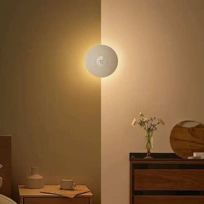 Xiaomi Rechargeable nuit Induction lumière 3 Mijia chambre capteur de mouvement luminosité réglable lampe de nuit humaine