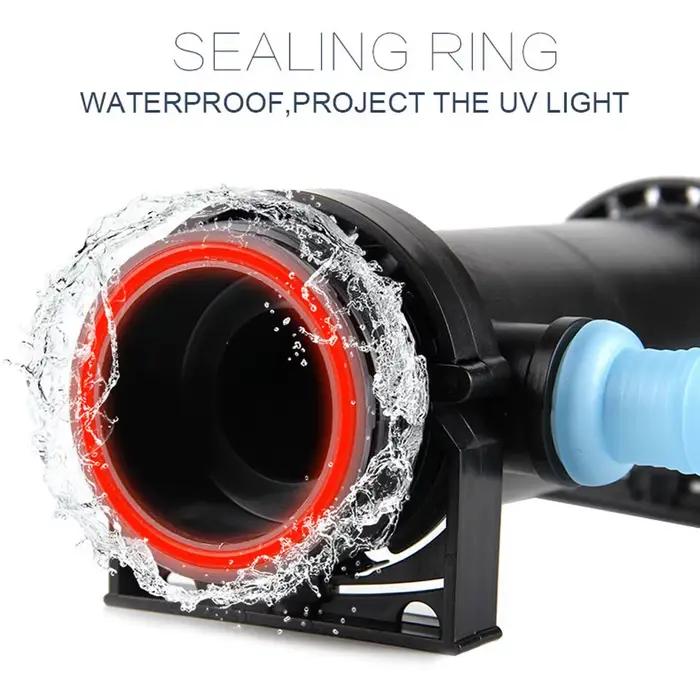 Lampe UV pour étang à poissons 5W-36W, lampe de stérilisation UV pour Aquarium, lampe de stérilisation à ultraviolets, mousse, algues, nettoyeur d'eau, filtre lumineux